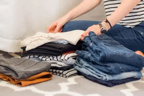 Clothing wash and fold