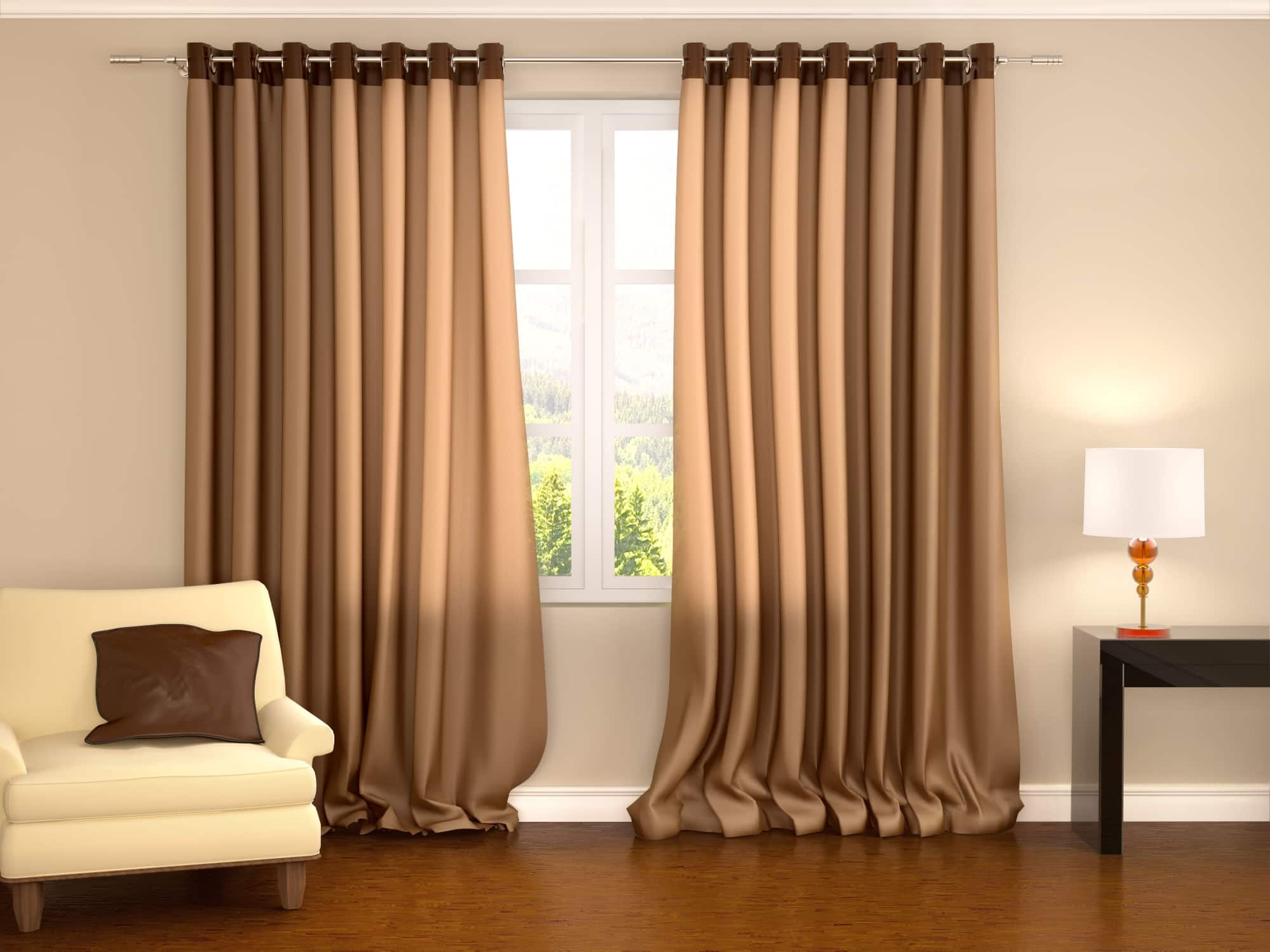 Curtains dry cleaning